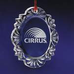 Crystal Portrait Glass Ornament