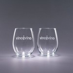 17oz. Trendsetter Stemless White - Traveler
