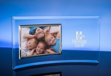 5in.  X 7in.  Horizontal Picture Frame / Silver