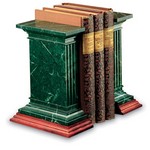 Bristol Green Marble Bookends