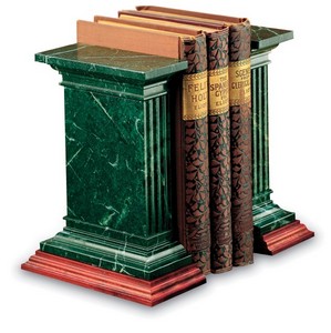 Bristol Green Marble Bookends 