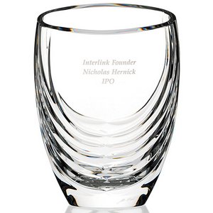 Siena Clear Crystal Vase 