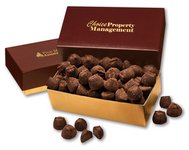 Cocoa Dusted Truffles Gift Box with Your Logo Imprint