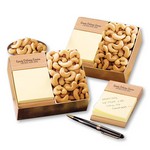 Post-it Note Holder with Extra Fancy Jumbo Cashews