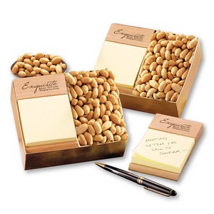 Beech Post-it Note Holder with Choice Virginia Peanuts 