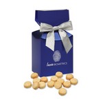 Gourmet Bite-Sized Lemon Meringue Cookies in Blue Premium Delight