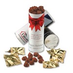 cyl-in-der with Cocoa Dusted Truffles