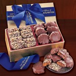 Toffee & Turtles in Gold Gift Box - Blue Ribbon