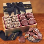 Toffee & Turtles in Gold Gift Box - Black Ribbon