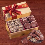 Toffee & Turtles in Gold Gift Box - Red Ribbon