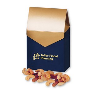 Deluxe Mixed Nuts in Gable Top Gift Box 