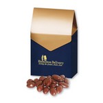 Chocolate Covered Almonds in Gable Top Gift Box