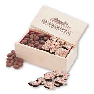 Peppermint Bark & Chocolate Covered Almonds 