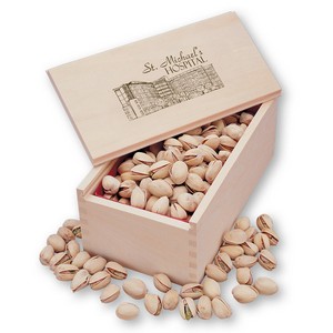 Jumbo California Pistachios in Wooden Gift Box 
