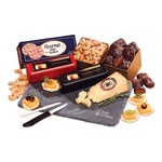 Genuine Slate Cheese Plate with Party Favorites