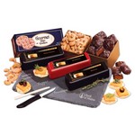 Genuine Slate Cheese Plate with Party Favorites-Shelf Stable