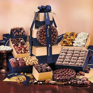 Executive Gourmet Food Gift Tower 