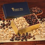 Choice Virginia Peanuts & Chocolate Covered Peanuts - Navy Box
