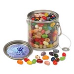 Clear Miniature Paint Bucket Pails with Jelly Belly Jelly Beans