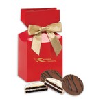 Chocolate Covered Oreo® Cookies in Red Premium Delights Gift Box