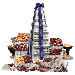 Silver Delights Giant Party Tower 