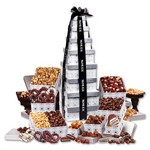 Silver Delights Giant Party Tower