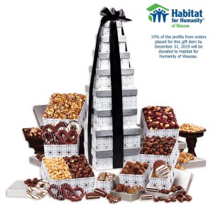 Silver Delights Giant Party Tower 