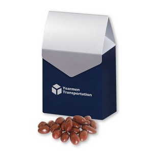 Chocolate Covered Almonds in Gable Top Gift Box 