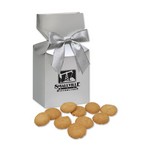 Gourmet Bite-Sized Snickerdoodle Crisp Cookies in Silver Premium 