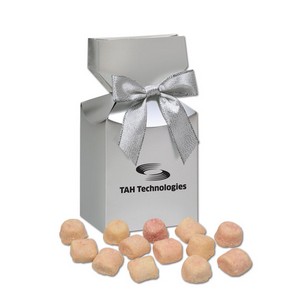 Gourmet Bite-Sized Mixed Berry Tea Cookies in Silver Premium Deli 