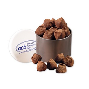 Cocoa Dusted Truffles in Designer Tin 