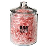 Gallon Glass Jar - Mini Candy Canes (128 oz.)