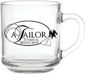 Capri Glass Coffee Mug