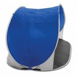 'Manta' Sun Shelter, (Blue with Grey Trim) 