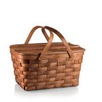 'Prairie' Picnic Basket, (Natural Wood) 