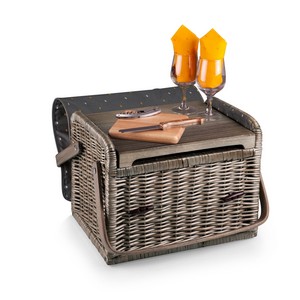 'Kabrio' Wine & Cheese Basket, (Anthology Collection) 