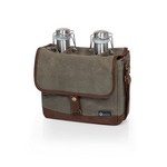Insulated Double Growler Tote with 64 oz. Stainless Steel Growler