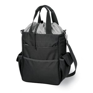 'Activo' Cooler Tote, (Black with Grey) 