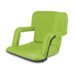 Ventura Portable Reclining Stadium Seat, (Lime)
