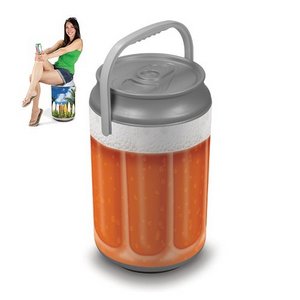 Mega Can Cooler, (Beer Glass Design) 