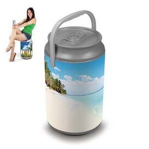 Mega Can Cooler, (Beach Scene Design) 