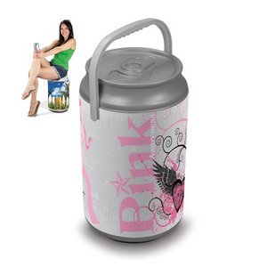 Mega Can Cooler, (Pink Power Design) 