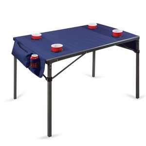 'Travel Table' Portable Folding Table, (Navy) 