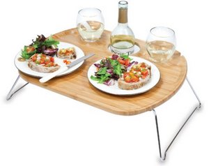 'Mesamio' Portable Food & Wine Table 