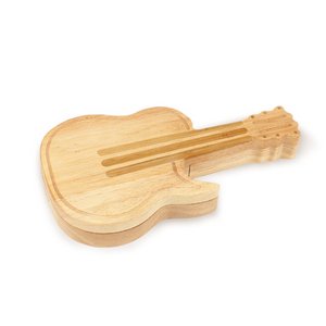 'Guitar' Cheese Board & Tools Set 