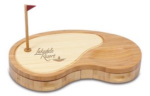 'Sand Trap' Golf Cheese Board & Tools Set 