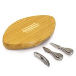 Quarterback Football Cheese Board & Tools Set