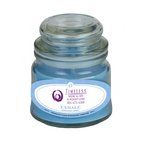 Exhale Essential Oil Infused Soy Wax Candle 4 oz Apothecary jar