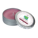 Immunity Candle Small Push Tin Silver