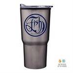 30 oz Economy Tapered Stainless Steel Tumbler With Plastic PP Lin